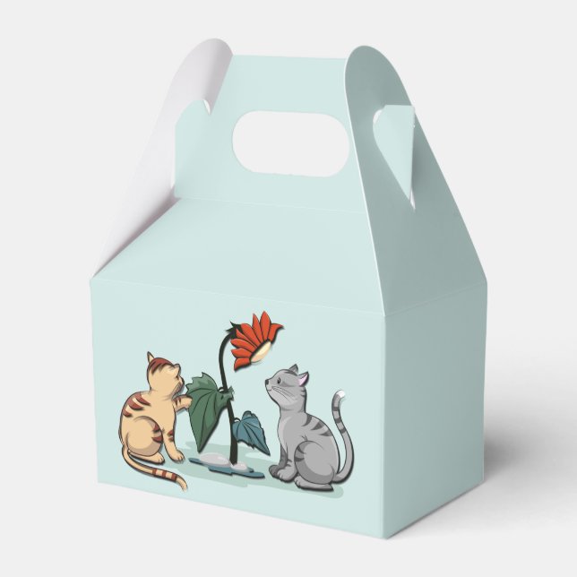 Ballotins Jeu de fleurs de délice d'été de chatons (Verso)