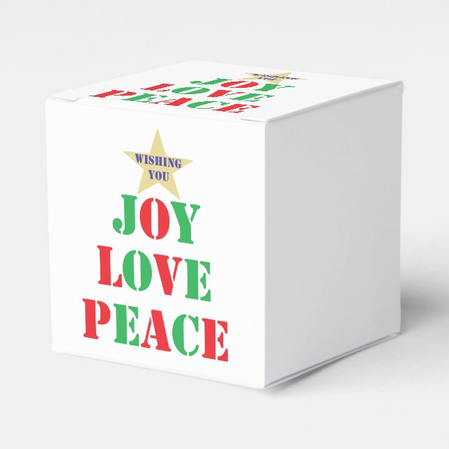 Ballotins Joie, Amour, Paix (Verso)