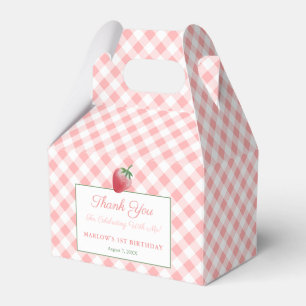 Ballotins Joli Anniversaire Gingham Rose Pique-Nique