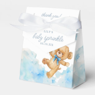 Ballotins Joli Baby shower Bearly Wait Blue Boy Parsemer