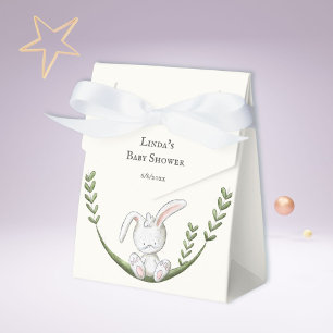 Ballotins Joli Baby shower de lapin en bois