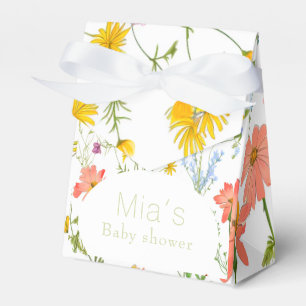 Ballotins Joli Baby shower fleur sauvage