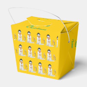 Ballotins Joli bonhomme de neige avec plein de Noël