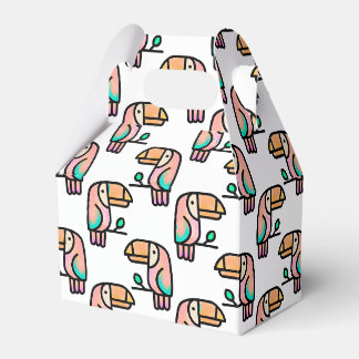 Ballotins joli cadeau d'animal de toucan tropical mignon pou