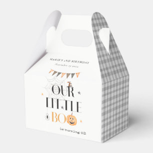 Ballotins Joli Citrouille Halloween Little Boo Anniversaire