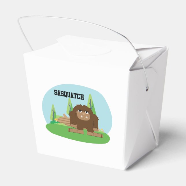 Ballotins Joli dessin animé Sasquatch (Arrière)