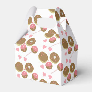 Ballotins Joli donut de la Saint-Valentin et cake pop rose