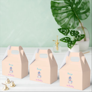 Ballotins Joli licorne blanc rose