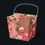 Ballotins Joli look délabré vintage shabby chic floral<br><div class="desc">Rouge points cœurs floraux mélange vintage shabby chic. Beau mélange de motifs assortis Collection patchwork vintage shabby chic. Joli style cottage élégant avec look délabré. Style rétro moderne.</div>