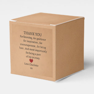 Ballotins joli merci personnalisé d'amour