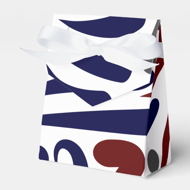 Ballotins Joli motif abstrait (Verso)