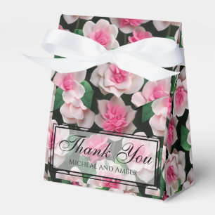 Ballotins Joli motif fleuri rose boho