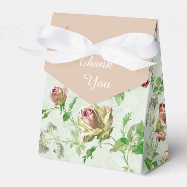 Ballotins Joli motif Floral Vintage rose Roses (Verso)