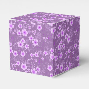 Ballotins Joli petit motif floral violet pour l'été