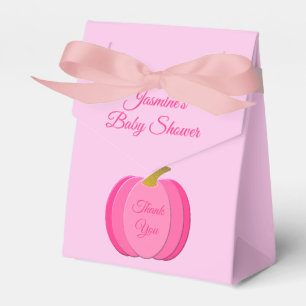 Ballotins Joli rose bébé fille Citrouille Baby shower person