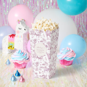 Ballotins Joli Safari Toile de Jouy   Cadeau de Baby Shower 