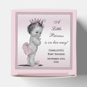 Ballotins Joli Vintage Baby shower Princesse Merci