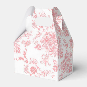 Ballotins Jolie boîte de design Damask rose