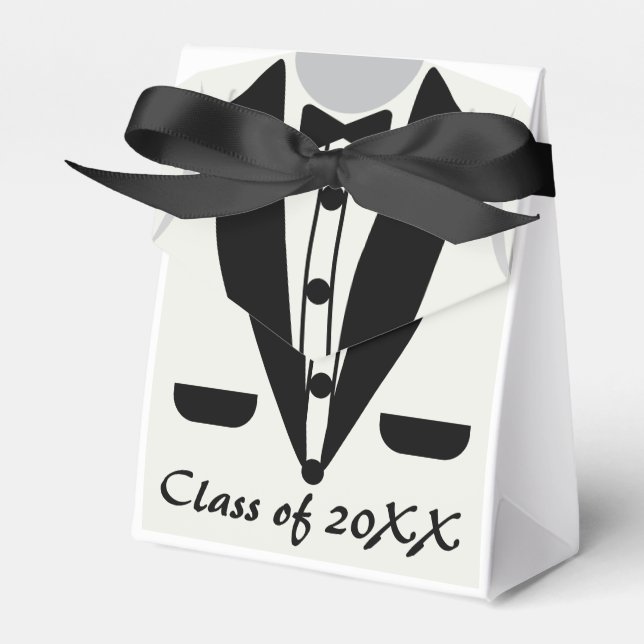 Ballotins Jolie maternelle Tuxedo Bow Cravate Graduation (Verso)