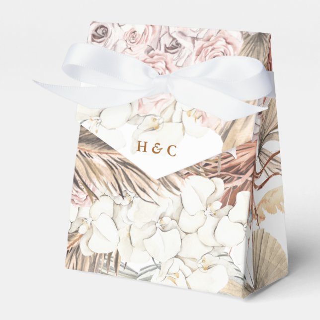 Ballotins Jolie Pampas Romantique Mariage Floral Grass séché (Verso)