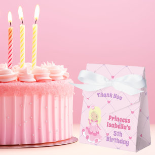 Ballotins Jolie princesse rose Blonde Fille fête d'anniversa