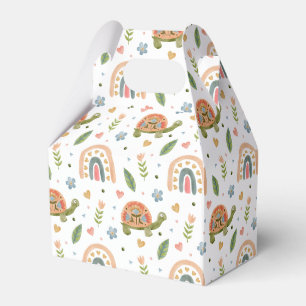 Ballotins Jolie tortue aquarelle et Motif arc-en-ciel