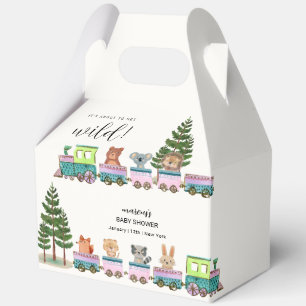 Ballotins Jolie Zoo Safari Choo Choo Train Baby Shower