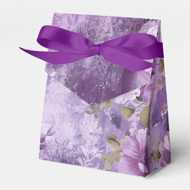 Ballotins Jolies Fleurs Violettes Douces (Verso)