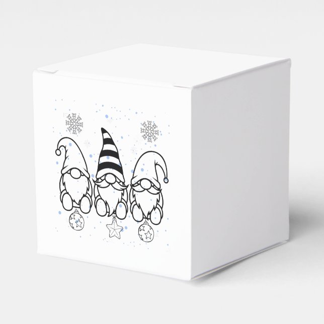 Ballotins Jolis nains de Noël pour les fêtes. (Verso)