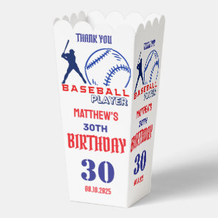 Ballotins Joueur de baseball, équipe, Ballotin d'anniversair