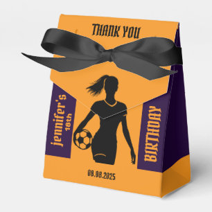 Ballotins Joueuse de football, fille de football Anniversair