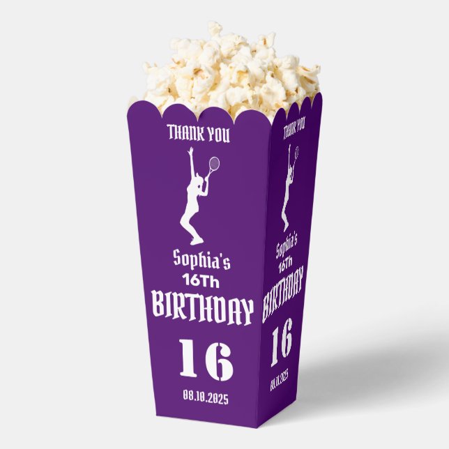 Ballotins Joueuse de tennis, fille d'anniversaire Ballotin (Sauté)