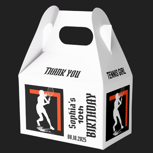 Ballotins Joueuse de tennis, fille d'anniversaire Ballotin (Créateur téléchargé)
