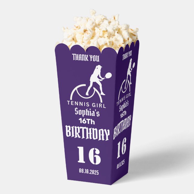 Ballotins Joueuse de tennis, fille d'anniversaire Ballotin (Sauté)