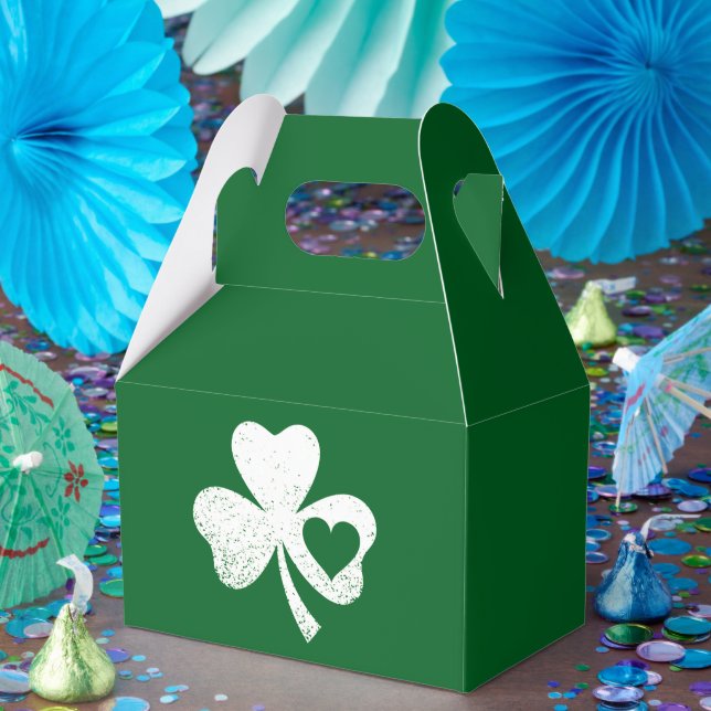 Ballotins Jour de la Saint-Patrick vert Shamrock du cœur de  (Fête)