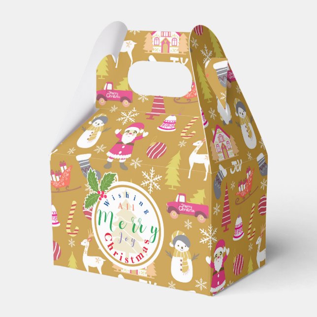 Ballotins Joy Christmas Gold (Verso)