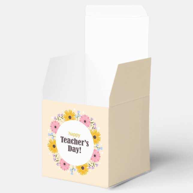 Ballotins Joyeuse Fête des Enseignants Fleurs Sauvages (Ouvert)