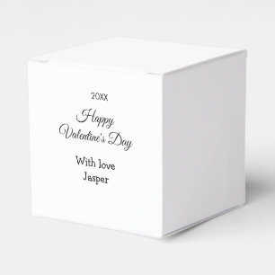 Ballotins Joyeuse Saint-Valentin nom amour simple année styl