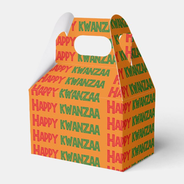 Ballotins Joyeuse salutation de Kwanzaa (Verso)