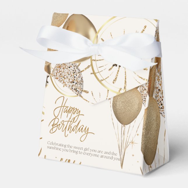 Ballotins joyeux anniversaire (Verso)