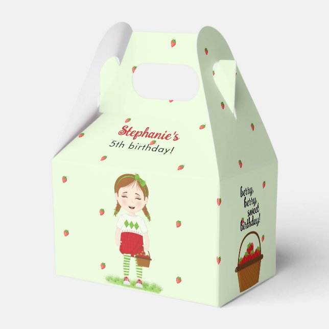 Ballotins Joyeux Anniversaire aux Fruits Rouges  (Arrière)