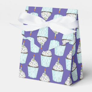 Ballotins Joyeux Anniversaire Bleu Cupcake Sprinkles Frostin