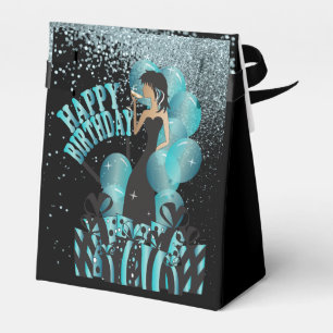 Ballotins Joyeux Anniversaire Diva Fille Nom DIY Turquoi