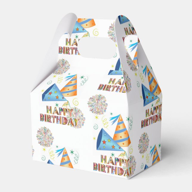 Ballotins Joyeux anniversaire Gable Ballotin (Verso)