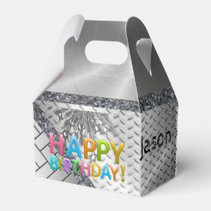 Ballotins Joyeux anniversaire Gable Ballotin Silver