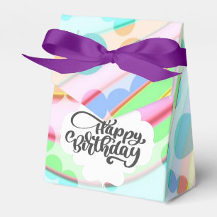 Ballotins Joyeux Ballotin d'anniversaire coloré