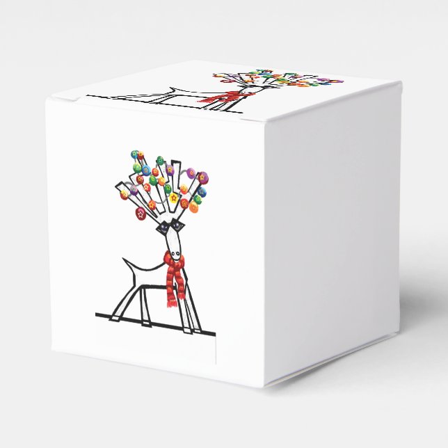 Ballotins Joyeux Chris Moose ou Reindeer (Verso)