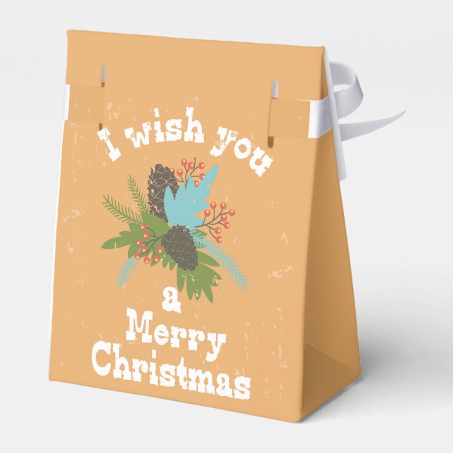 Ballotins Joyeux Décor de Noël (Arrière)