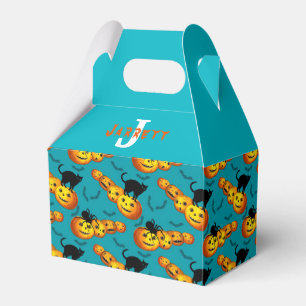 Ballotins Joyeux Halloween 1er Anniversaire Citrouille Monog