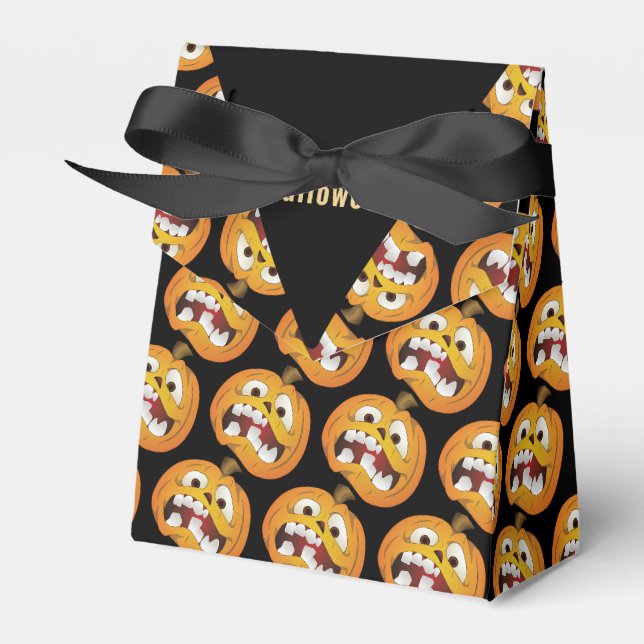 Ballotins Joyeux Halloween effrayant Jack-o'-lantern Citroui (Verso)